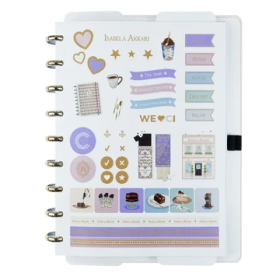 CADERNO INTELIGENTE ISA AKKARI ROSE KEY