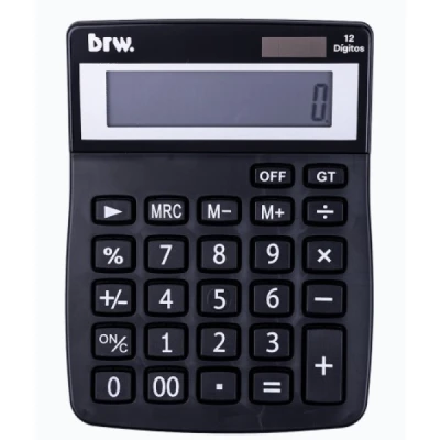 CALCULADORA 12DIG VIP CC3008 BRW