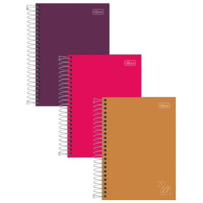 AGENDA ESPIRAL SPICE (129X187MM) M5 2027 TILIBRA