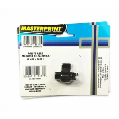ROLETE P/ MAQUINA CALCULAR IR40T(1009) MASTERPRINT