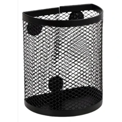 PORTA CANETA ARAMADO IMANTADO - MEIA LUA - PRETO OR5171 - BRW