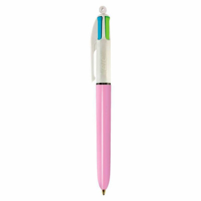 Caneta Esferográfica BIC 4 Cores Fashion Pastel
