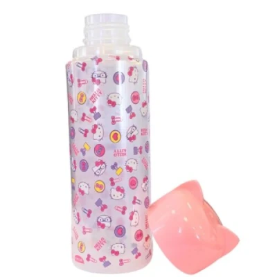 GARRAFA PLASTICA HELLO KITTY LUDICA 500ML UNIDADE 18642 - PLASUTIL