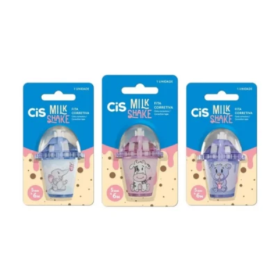 CORRETIVO FITA MILKSHAKE 5MMX6M CIS