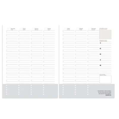 PLANNER PERMANENTE WORLD CLASS (177X237MM) ANIMATIVA