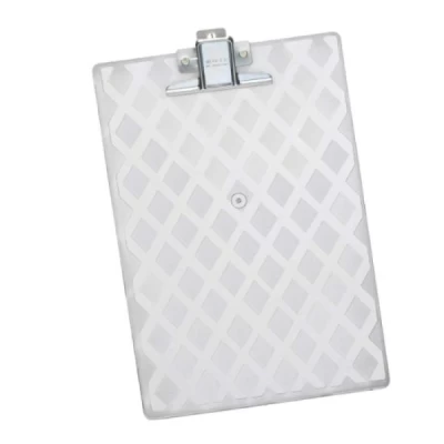 PRANCHETA ACRILICO OFICIO METAL CRISTAL 10260019 MAXCRIL