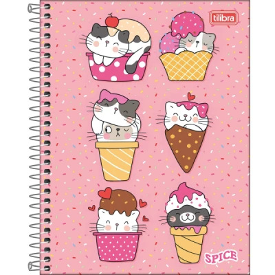 CADERNO ESP COLEGIAL 1 E 10 MATERIAS -  SPICE TILIBRA