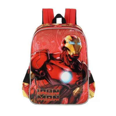 MOCHILA IRON MAN VERMELHA IS41601AG - LUXCEL