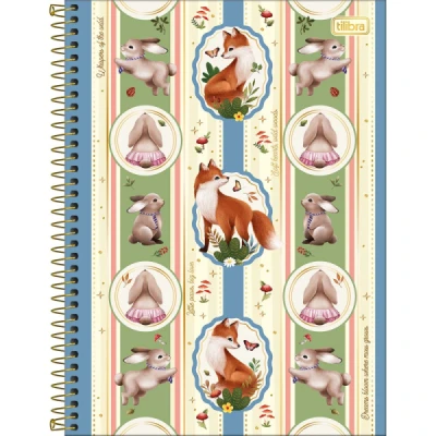 CADERNO 1MT 80F ESP CD UNIV LOVELAND TILIBRA