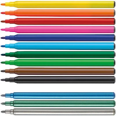 CANETINHA UNICÓRNIO 10+3 CORES FABER CASTEL