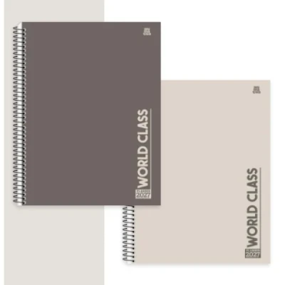 PLANNER ESPIRAL WORLD CLASS (179X241MM) ANIMATIVA