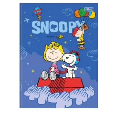 CADERNO BROCHURAO 80F CD UNIV SNOOPY TILIBRA