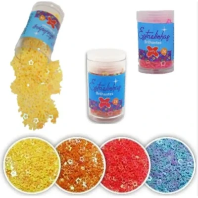 ESTRELINHAS 2GR CORES SORTIDAS NEON MAKE+