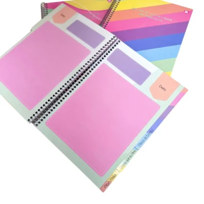 AGENDA PLANNER CRISTALES SEMANAL ESPIRAL PERMANENTE ANIMATIVA