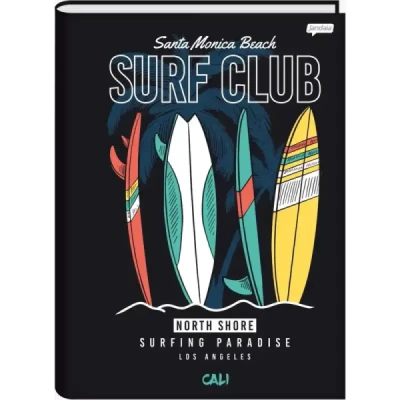 CADERNO BROCHURA 1/4 CD 96F CALI E MALIBU JANDAIA