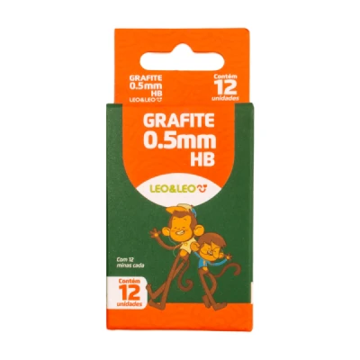 GRAFITE 0.5 HB C/12 LAMINAS LEOLEO