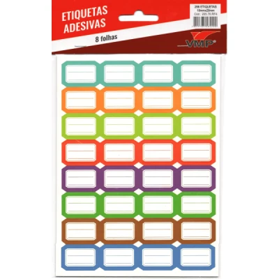 ETIQUETA ADESIVA PARA NOME 8F RF4 - VMP