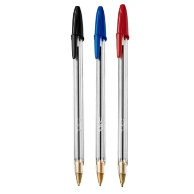 CANETA BIC ESFEROGRAFICA CRISTAL TRADICIONAL 1.0