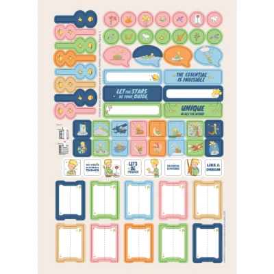 CADERNO GARRA CD 1MT NEO 80F 175X242MM O PEQUENO PRINCIPE JANDAIA