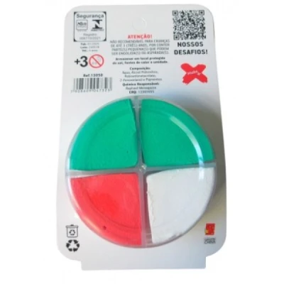 MASSA EVA BL POTE C/4 CORES 28G DINOSSAU