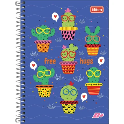 CADERNO 1/4 96F ESP CD D+FEM TILIBRA