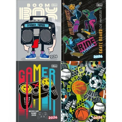 AGENDA COSTURADA SPICE MASCULINA 2D M4 TILIBRA