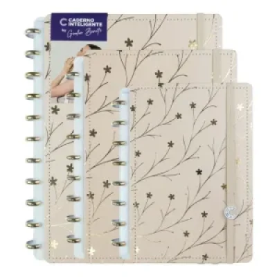 CADERNO INTELIGENTE MISS FLORAL BY GIULIA BENITE