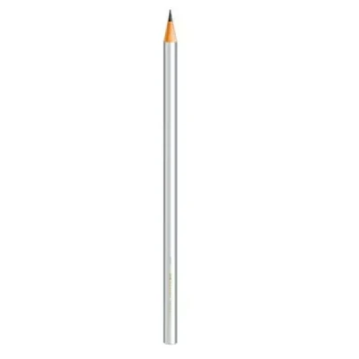 LAPIS DE ESCREVER GRAFITE GLAM FABER CASTEL PRATA