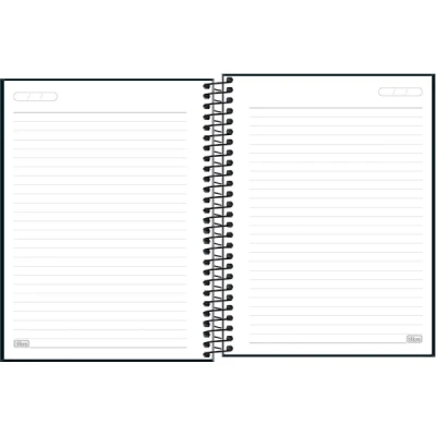 CADERNO 1MT 80F ESP CD COLEGIAL ZIP PRETO TILIBRA
