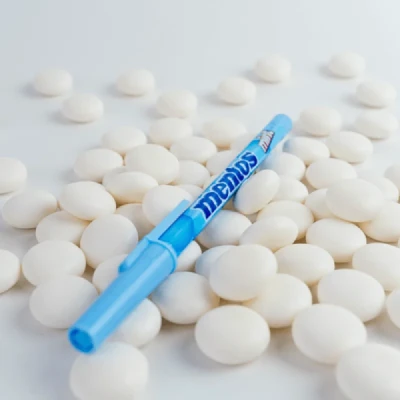 Caneta Esferográfica 07 Pop Mentos c/ 2 - Compactor