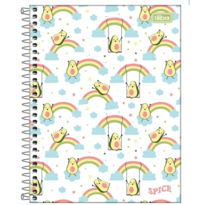 CADERNO ESP CD UNIV SPICE FEM TILIBRA