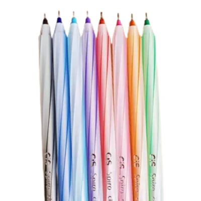 Caneta esferográfica cis spiro clean - 0.7mm