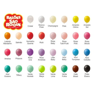 BALAO LISO 7.0  C/50 SAO ROQUE
