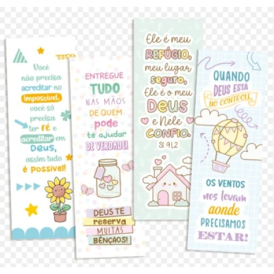 MARCA PAGINA GOTAS DE FE (14X4,8) - UNID