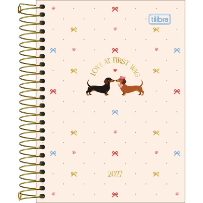 AGENDA ESPIRAL BROWNIE (110X154MM) M3 TILIBRA