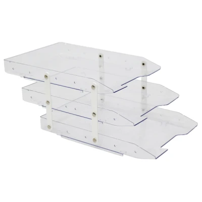 CAIXA CORRESPONDENCIA TRIPLA MOVEL SLIM CRISTAL SELADA REF10050079  MAXCRIL