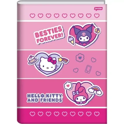 CADERNO BROCHURA 1/4 CD 80F BESTIES FOREVER JANDAIA