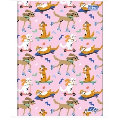 CADERNO BROCHURA 1/4 CD 48F D+ TILIBRA