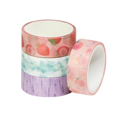 FITA ADESIVA WASHI TAPE - COM CHEIRO - 15MMX3M - WT0500 BRW
