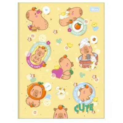 CADERNO BROCHURAO 80F CD UNIV CAPYCLUB TILIBRA