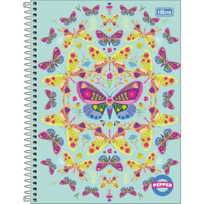 CADERNO ESP CD UNIV PEPPER  FEM TILIBRA