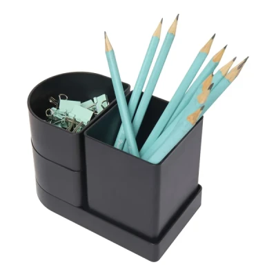 ACESSORIO ORGANIZADOR COMPACT PRETO C/4 PEÇAS REF203604 POLIBRAS