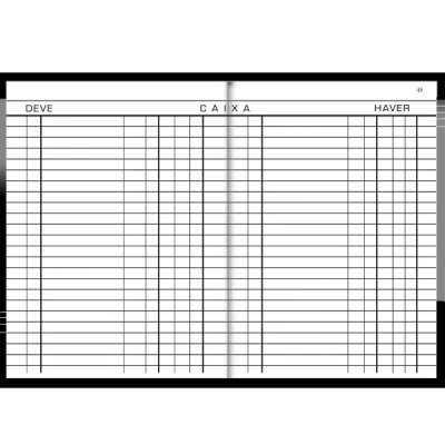 LIVRO CAIXA PEQUENO 50F ANIMATIVA