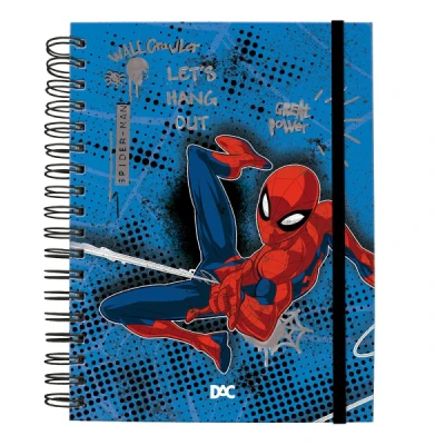 CADERNO SMART 10 DIV 80F COLEGIAL SPIDER-MAN(177X240MM) REF4630 DAC