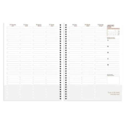 PLANNER ESPIRAL WORLD CLASS (179X241MM) ANIMATIVA