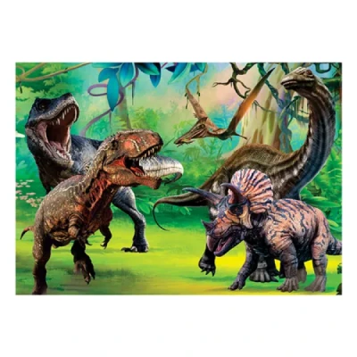 QUEBRA-CABECA CARTONADO DINOSSAUROS 100PCS UNIDADE 1065 - GGB PLAST