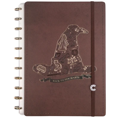 CADERNO INTELIGENTE HARRY POTTER CHAPEU SELETOR - MEDIO CMD3388