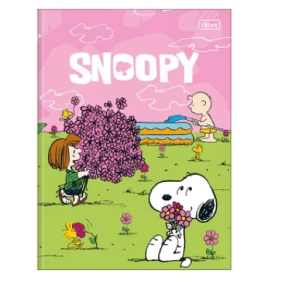 CADERNO BROCHURAO 80F CD UNIV SNOOPY TILIBRA