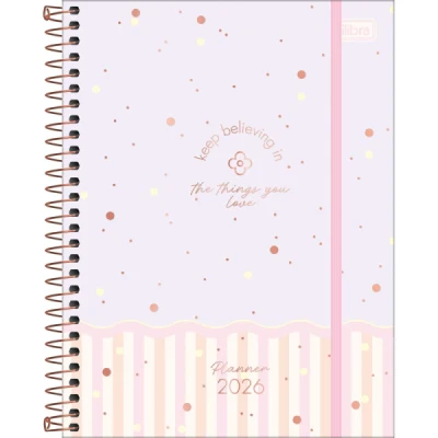 Planner Espiral 17,7 x 24 cm Soho 90 G 2026 - Tilibra