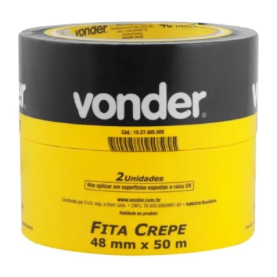 FITA CREPE ADESIVA 48X50M VONDER